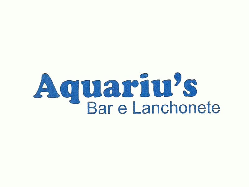 Logo de AQUARIUS BAR E LANCHONETE