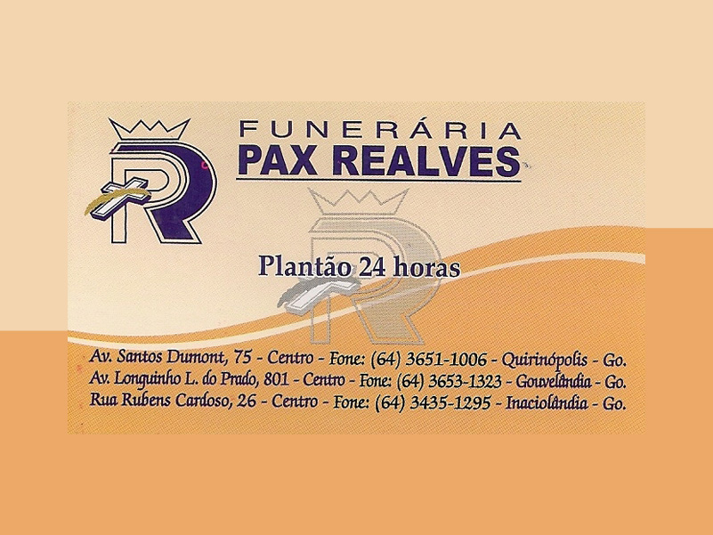 Logo de FUNERÁRIA PAX REALVES