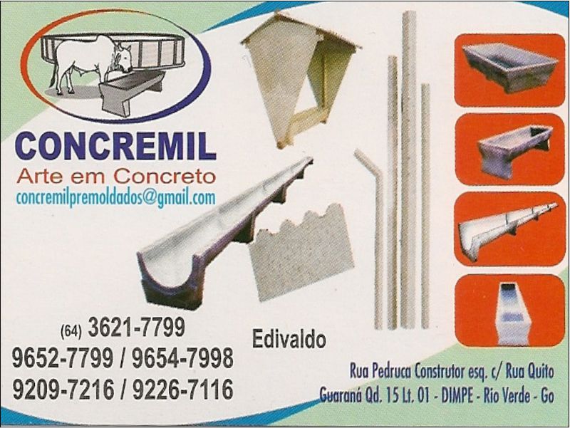 Logo de CONCREMIL ARTE EM CONCRETO