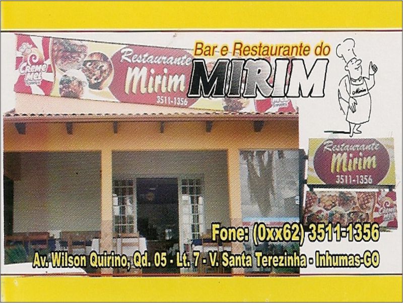 Logo de BAR E RESTAURANTE DO MIRIM