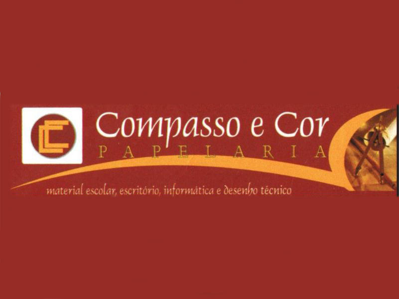 Logo de COMPASSO E COR PAPELARIA