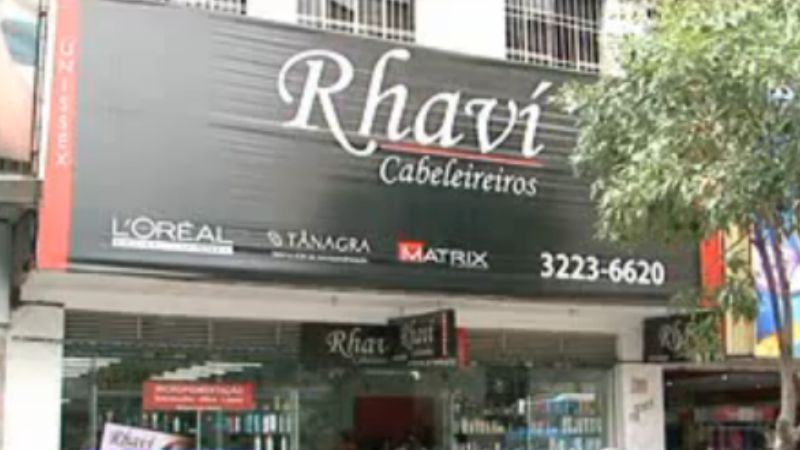 Logo de RHAVÍ CABELEIREIRO
