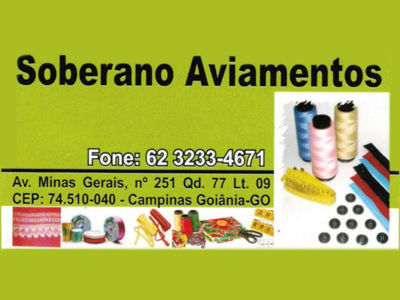 Logo de SOBERANO AVIAMENTOS