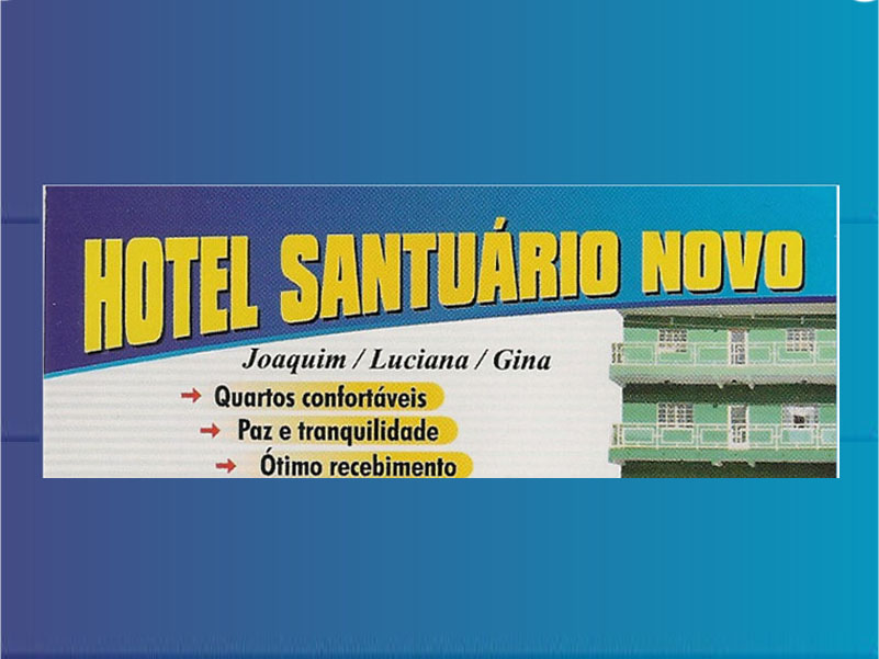 Logo de HOTEL SANTUÁRIO NOVO