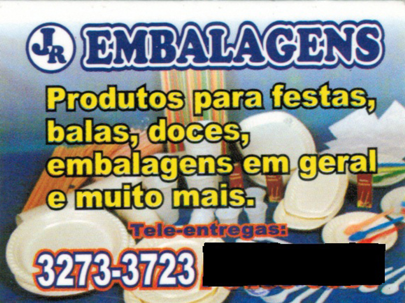 Logo de JR EMBALAGENS