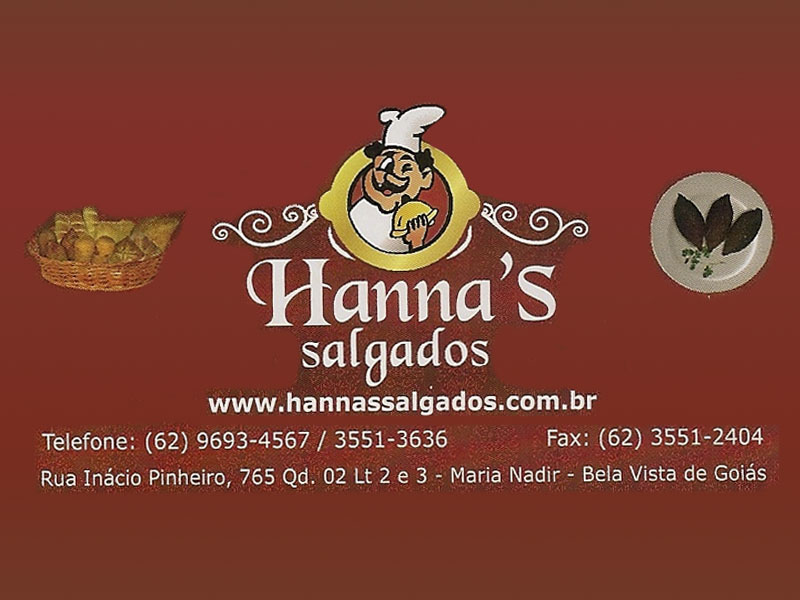 Logo de HANNA’S SALGADOS