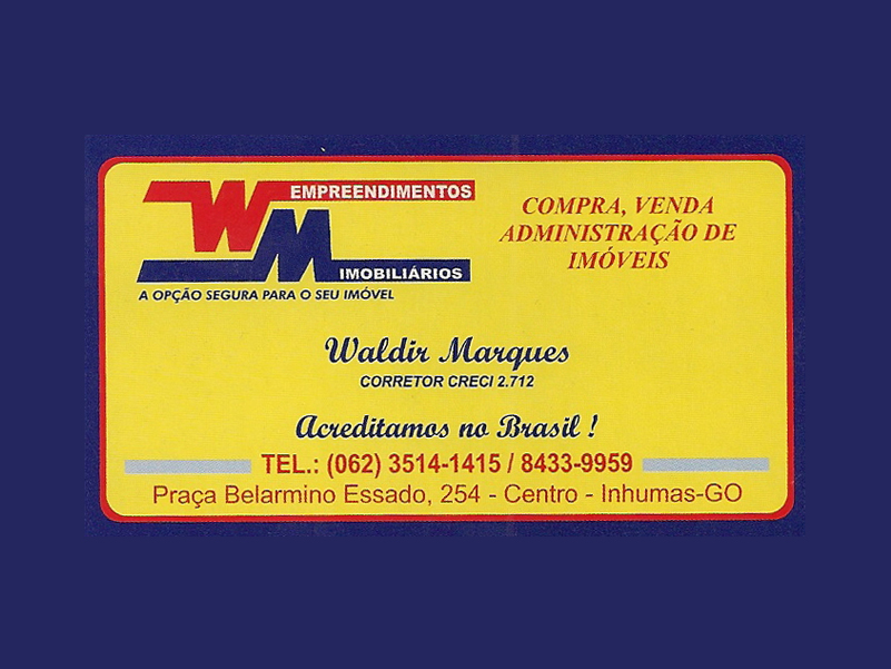 Logo de WM EMPREENDIMENTOS IMOBILIÁRIOS