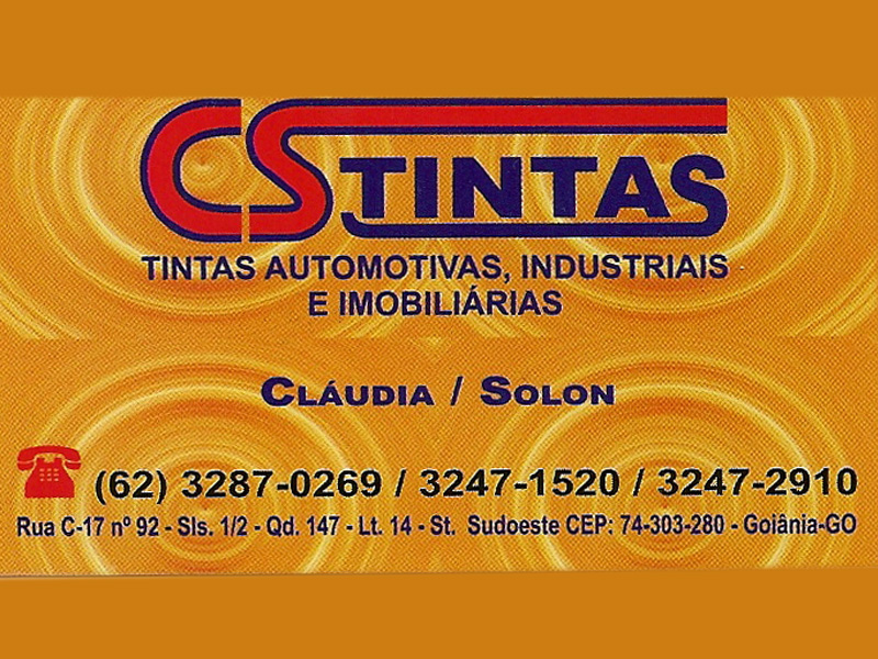 Logo de CS TINTAS