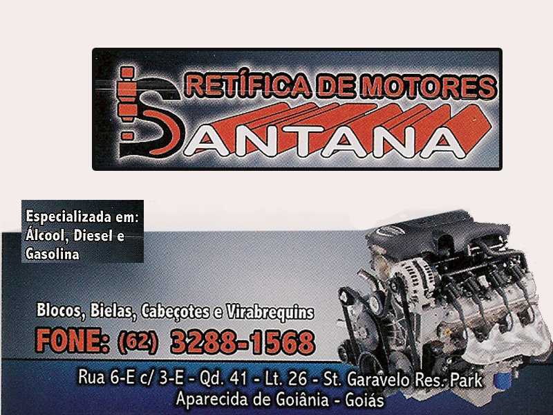 Logo de RETÍFICA DE MOTORES SANTANA