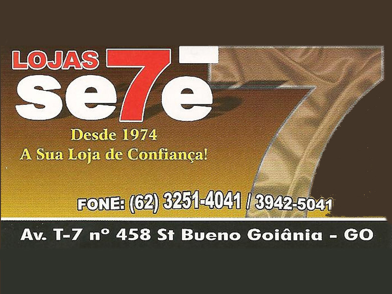 Logo de LOJAS SETE