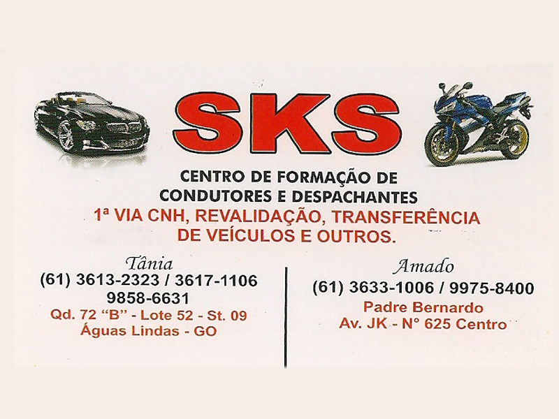 Logo de CENTRO DE FORMAÇÃO DE CONDUTORES SKS