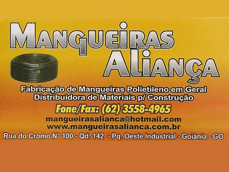 Logo de MANGUEIRAS ALIANÇA