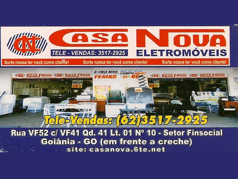 Logo de CASA NOVA ELETROMÓVEIS