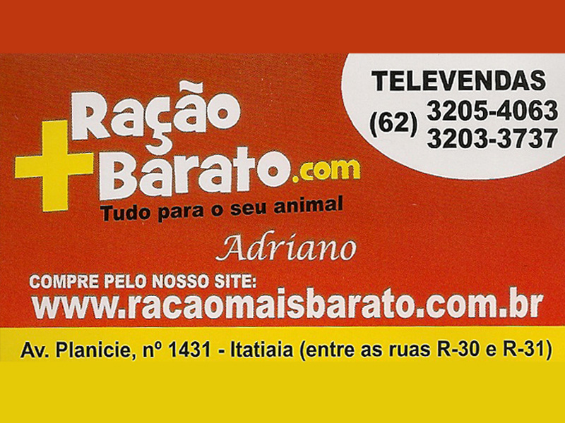 Logo de RAÇÃO MAIS BARATO.COM
