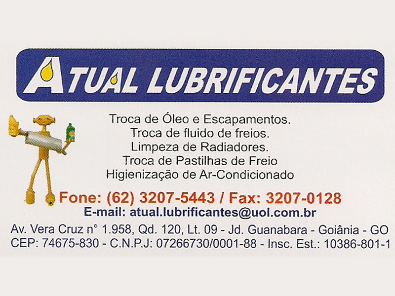 Logo de ATUAL LUBRIFICANTES