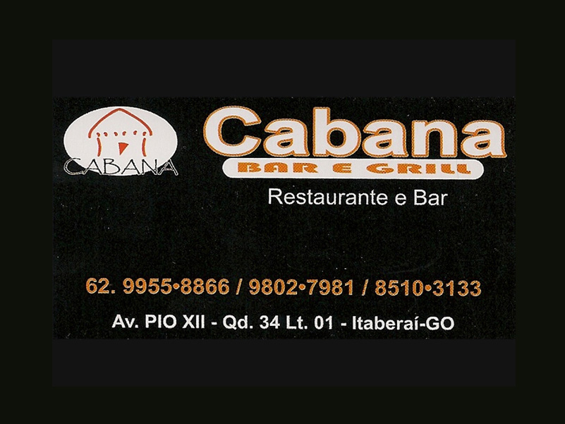 Logo de CABANA BAR E GRILL