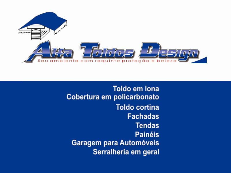 Logo de ALFA TOLDOS DESIGN
