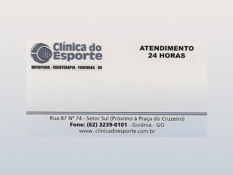 Logo de CLÍNICA DO ESPORTE