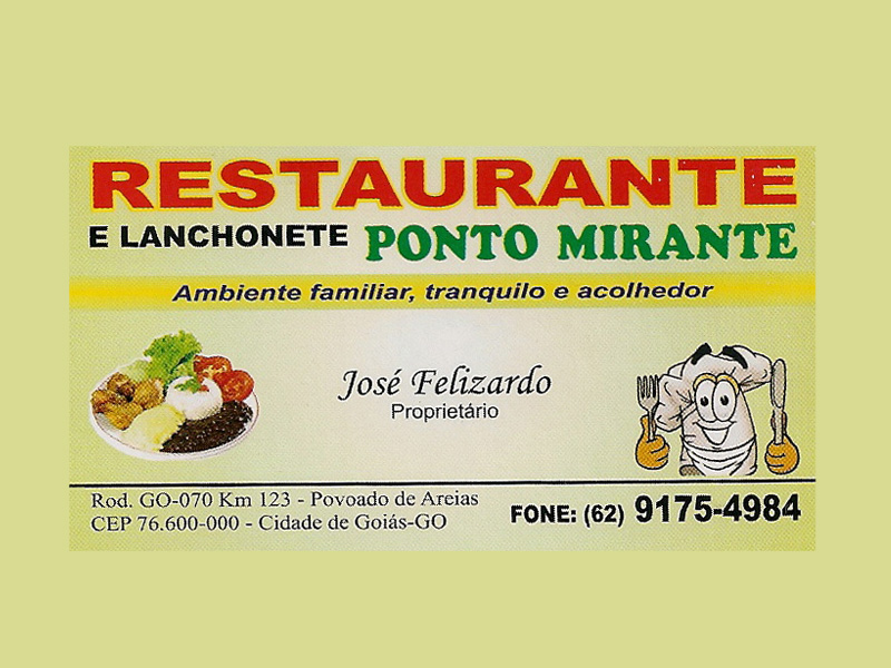 Logo de RESTAURANTE E LANCHONETE PONTO MIRANTE
