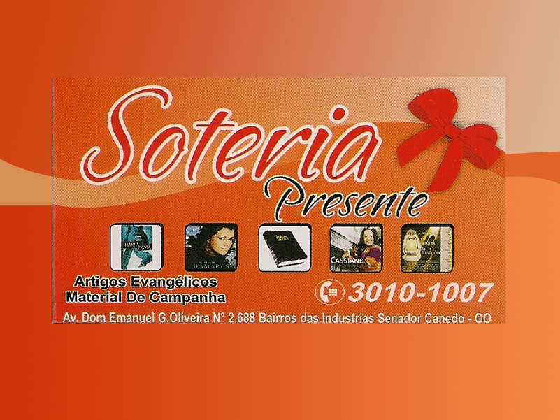 Logo de SOTERIA PRESENTE