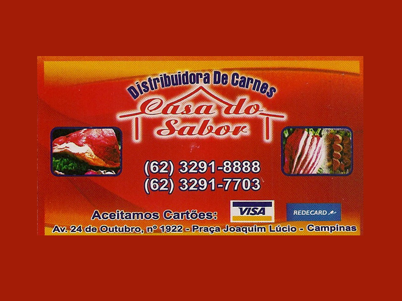 Logo de CASA DO SABOR DISTRIUIDORA DE CARNES