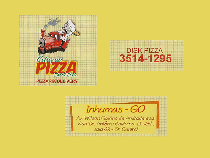 Logo de ESTAÇÃO PIZZA EXPRESS