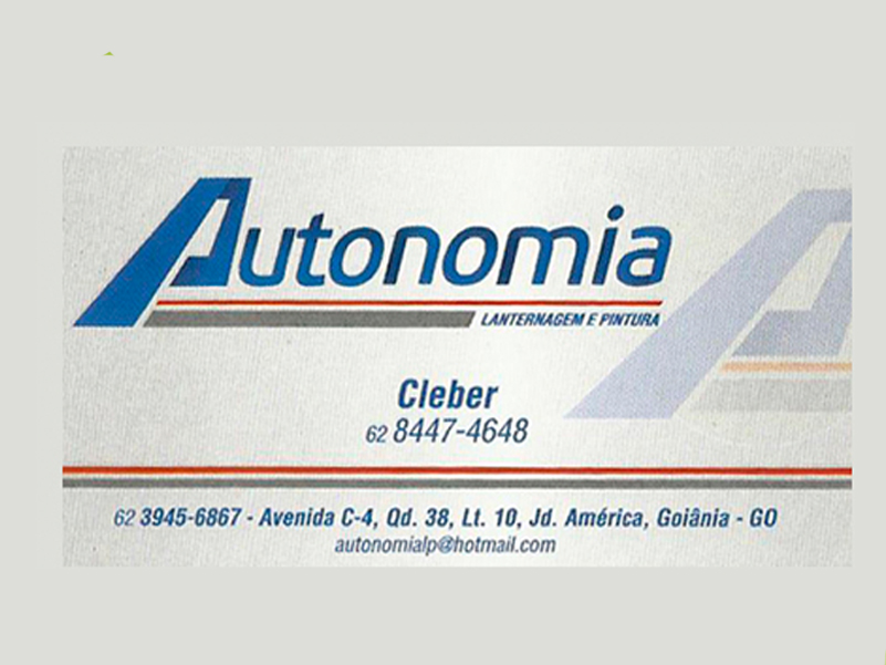 Logo de AUTONOMIA LANTERNAGEM E PINTURA
