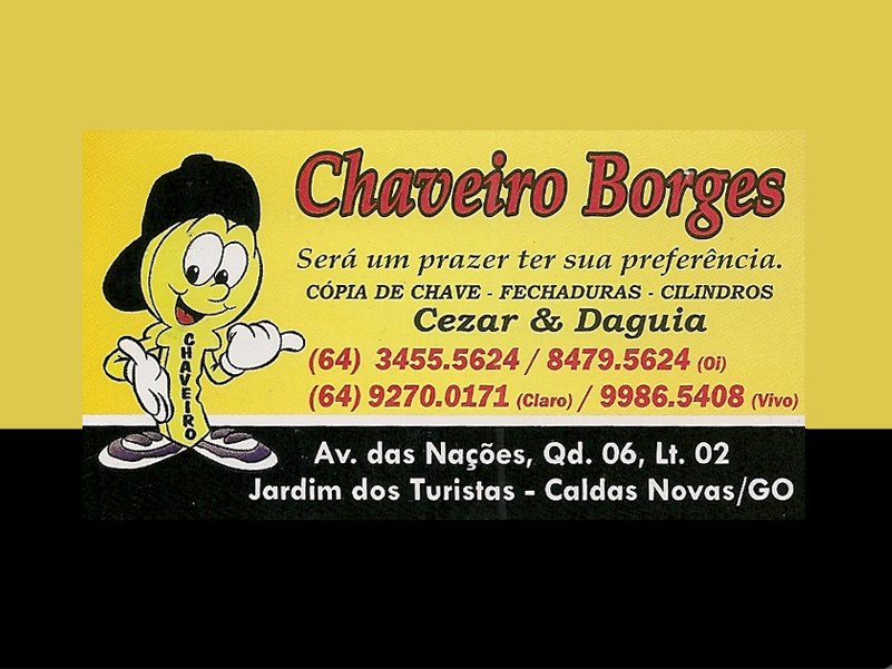 Logo de CHAVEIROS BORGES