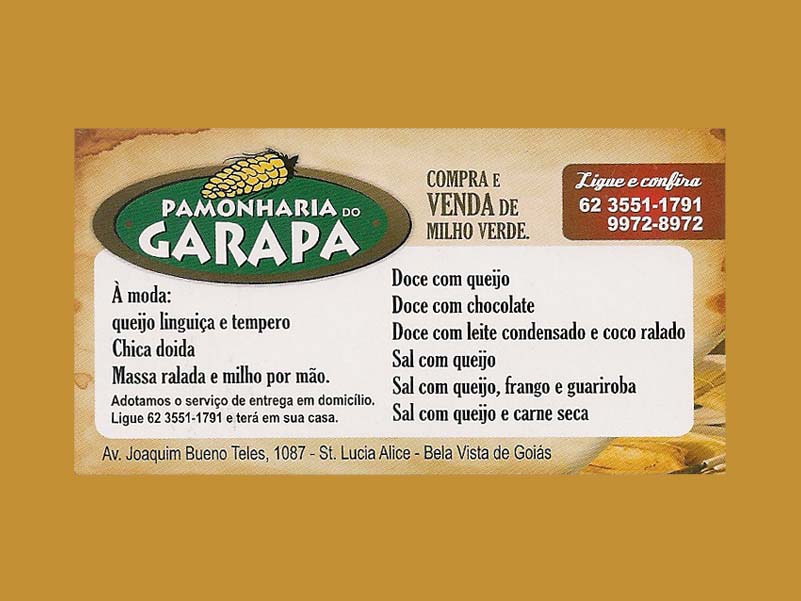 Logo de PAMONHARIA DO GARAPA