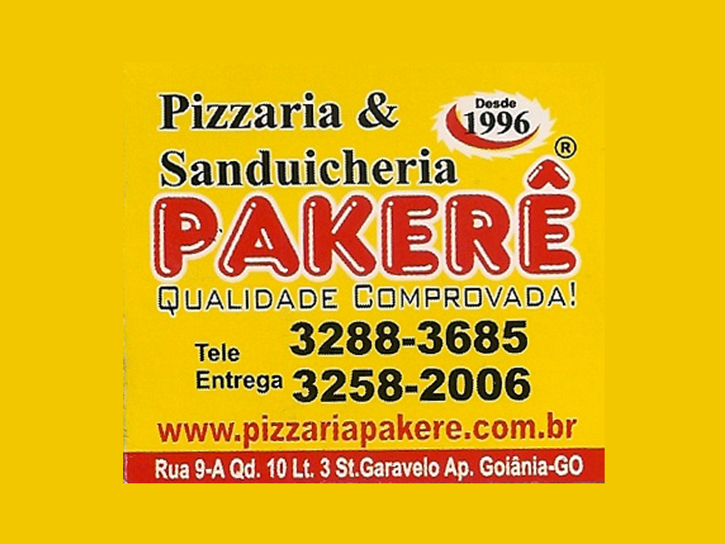 Logo de PIZZARIA E SANDUICHERIA PAKERÊ