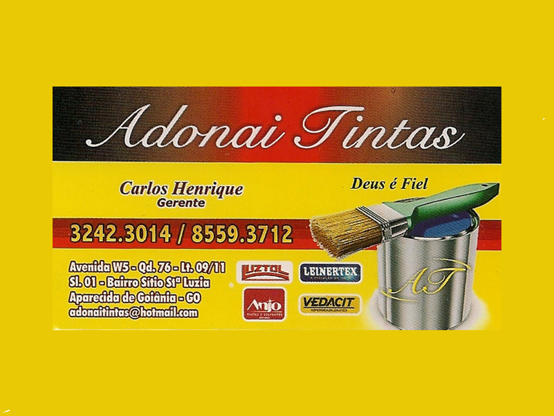 Logo de ADONAI FERRAMENTAS E TINTAS
