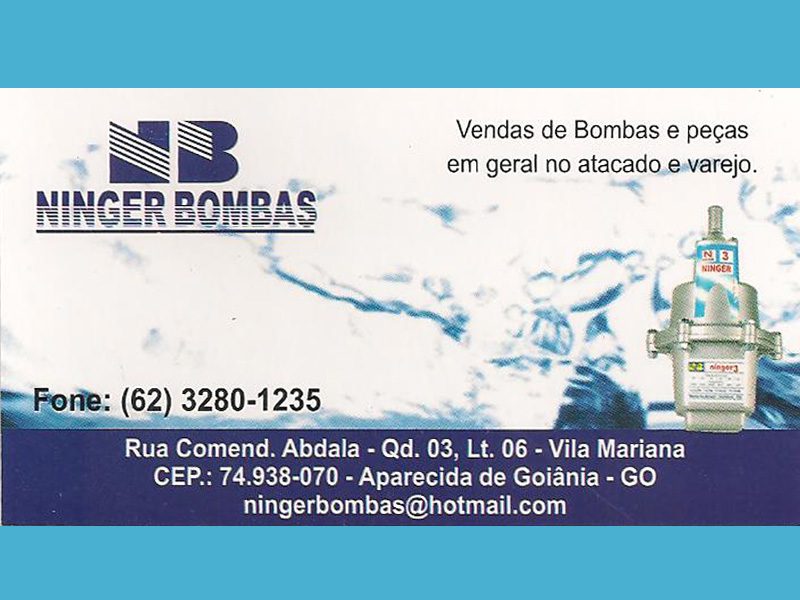 Logo de NINGER BOMBAS