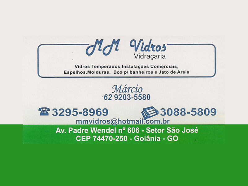 Logo de MM VIDROS VIDRAÇARIA