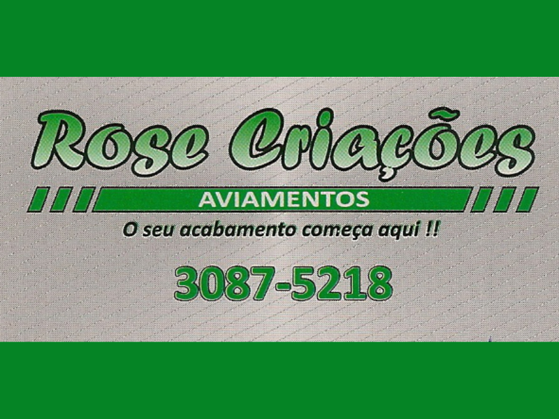 Logo de ROSE CRIAÇÕES