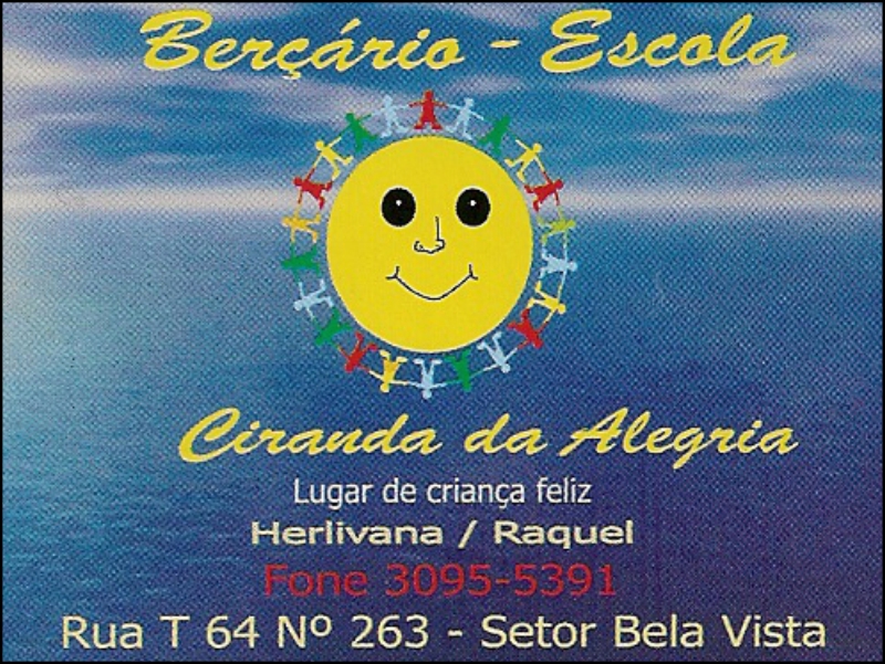 Logo de BERÇARIO ESCOLA CIRANDA DA ALEGRIA