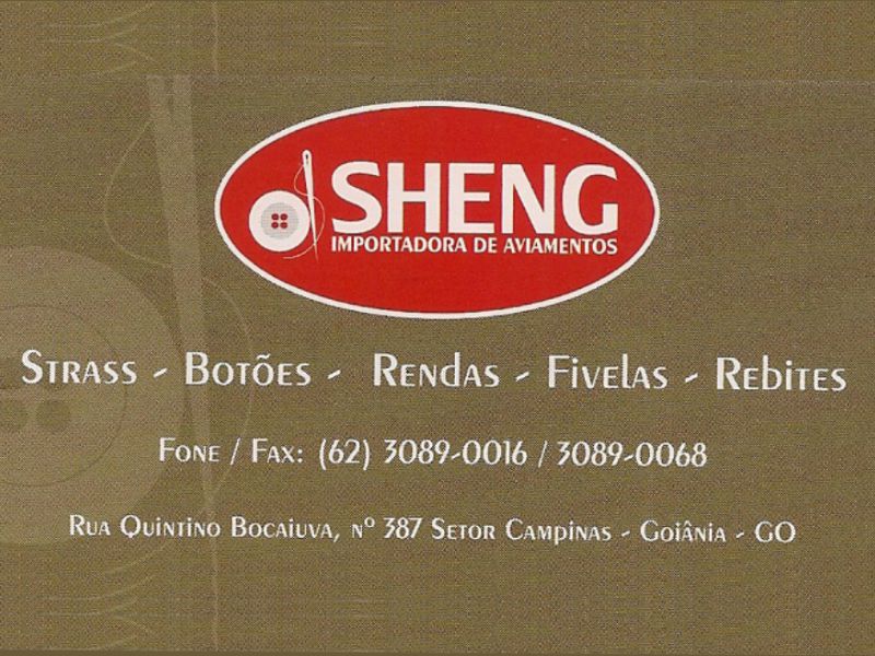 Logo de SHENG IMPORTADORA DE AVIAMENTOS