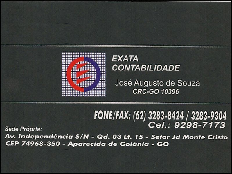 Logo de EXATA CONTABILIDADE