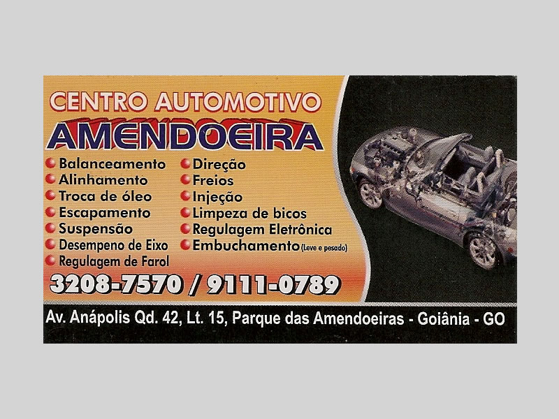 Logo de CENTRO AUTOMOTIVO AMENDOEIRA