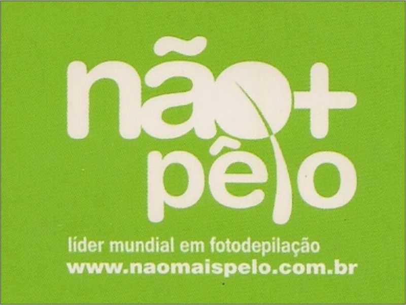 Logo de NÃO + PÊLO