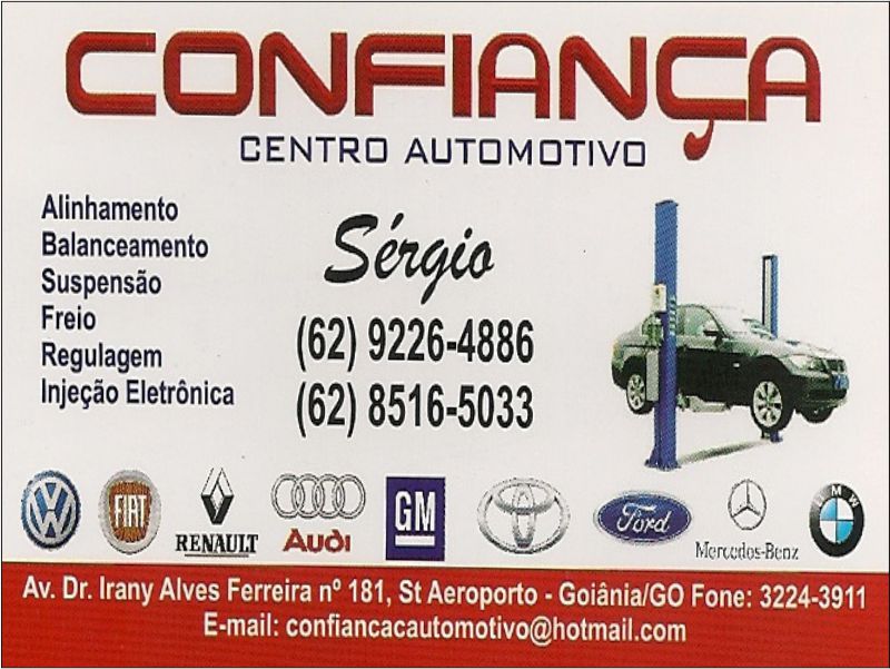 Logo de CONFIANÇA CENTRO AUTOMOTIVO