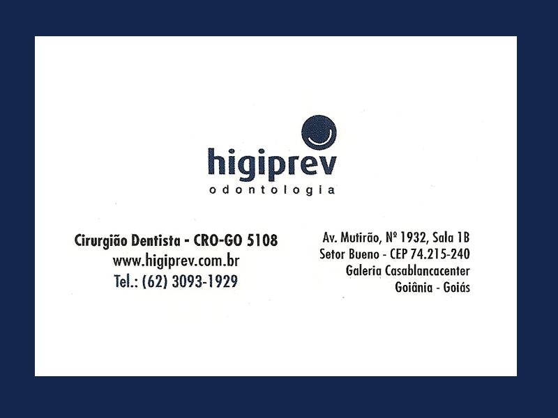 Logo de HIGIPREV ODONTOLOGIA
