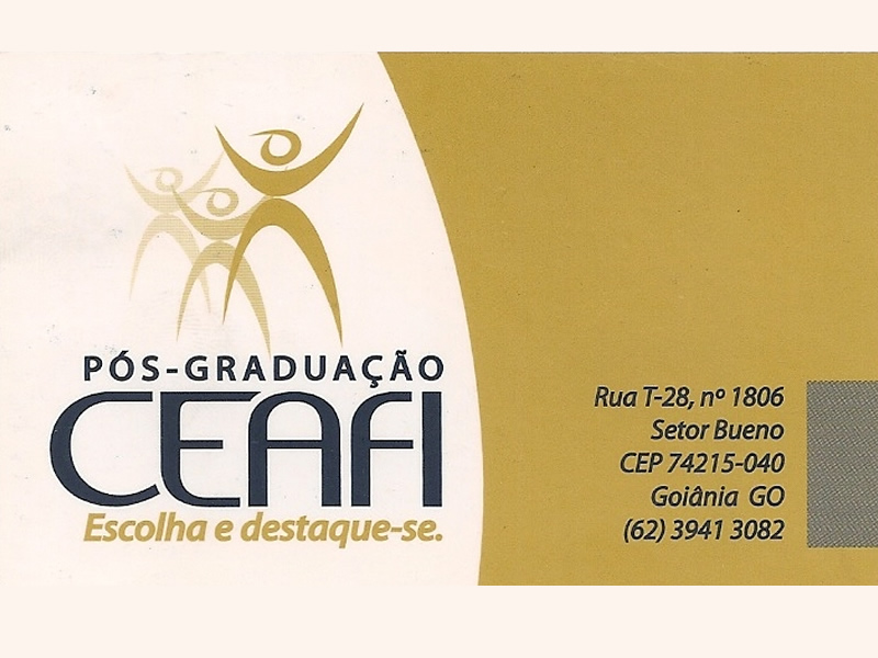 Logo de CEAFI PÓS-GRADUAÇÃO