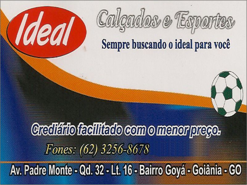 Logo de IDEAL CALÇADOS E ESPORTES