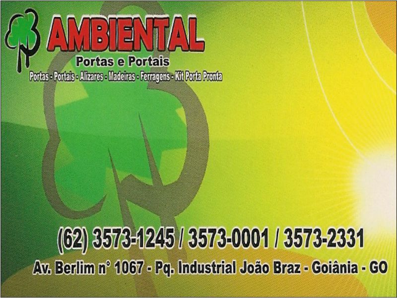 Logo de AMBIENTAL PORTAS E PORTAIS