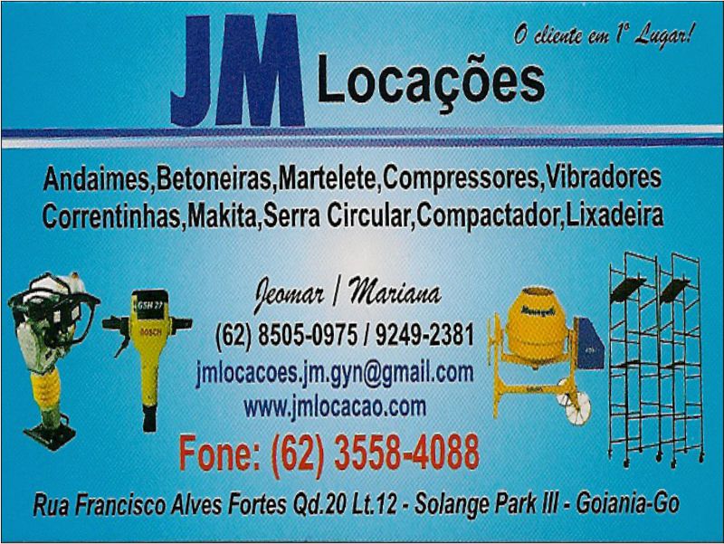 Logo de JM LOCAÇÕES