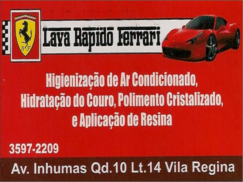 Logo de LAVA RÁPIDO FERRARI