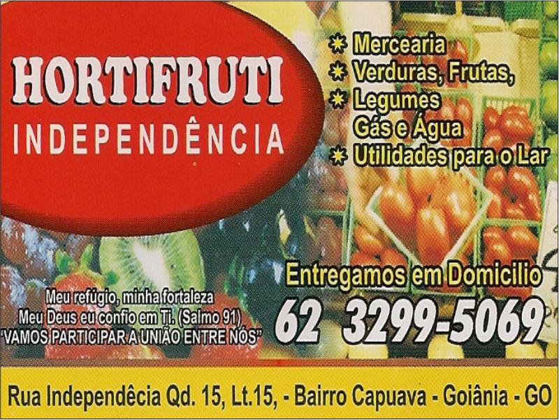 Logo de HORTIFRUTI  INDEPENDÊNCIA