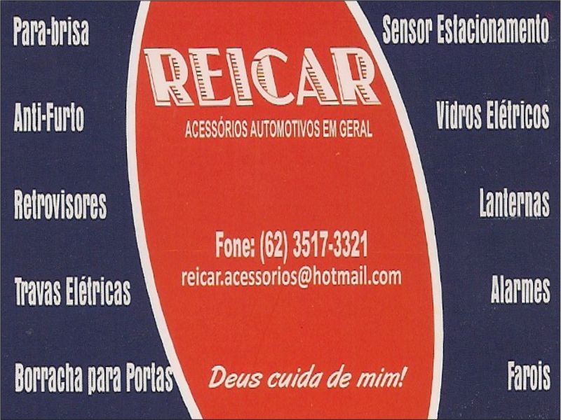 Logo de REICAR ACESSÓRIOS AUTOMOTIVOS