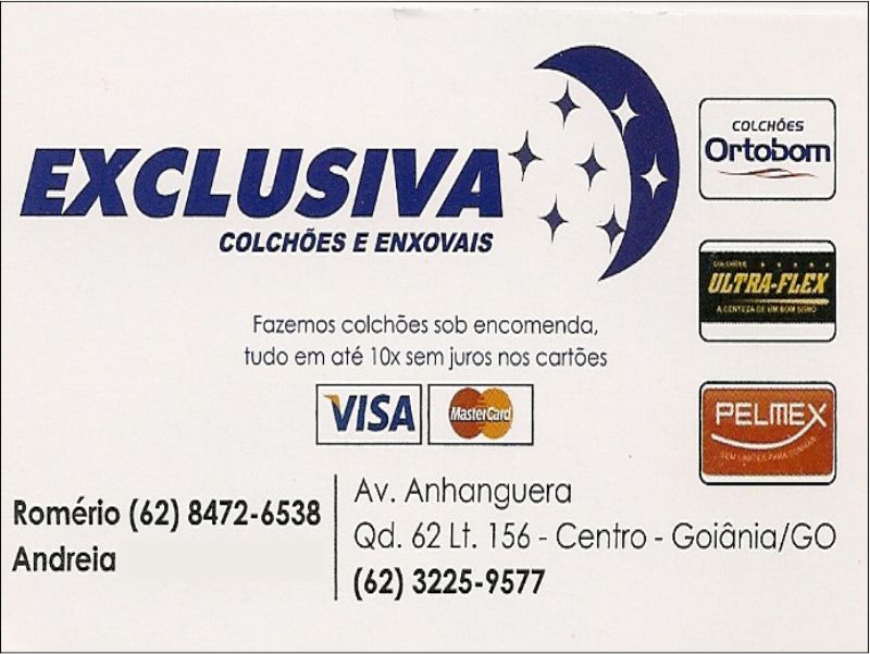 Logo de EXCLUSIVA COLCHÕES E ENXOVAIS