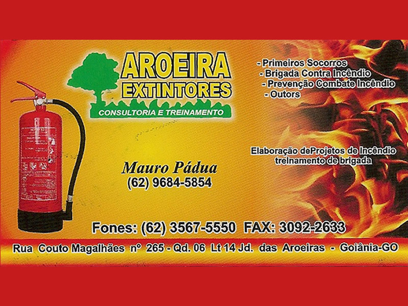 Logo de AROEIRA EXTINTORES